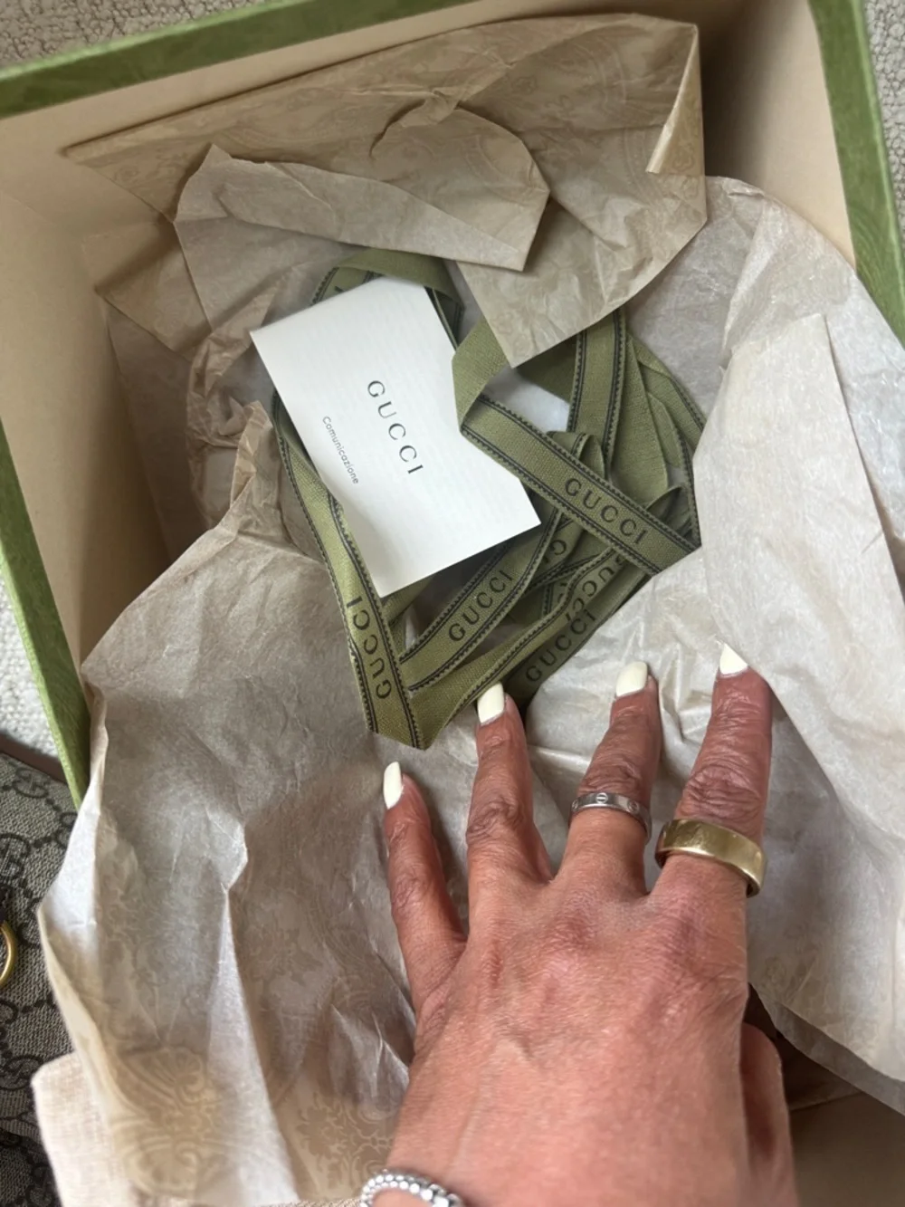 1000% Authentic Gucci Brown/Beige GG Canvas Horsebit Mule Size 9 - Picture 6 of 8